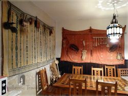 Dar Kamal Chaoui: the dining room from the ground floor