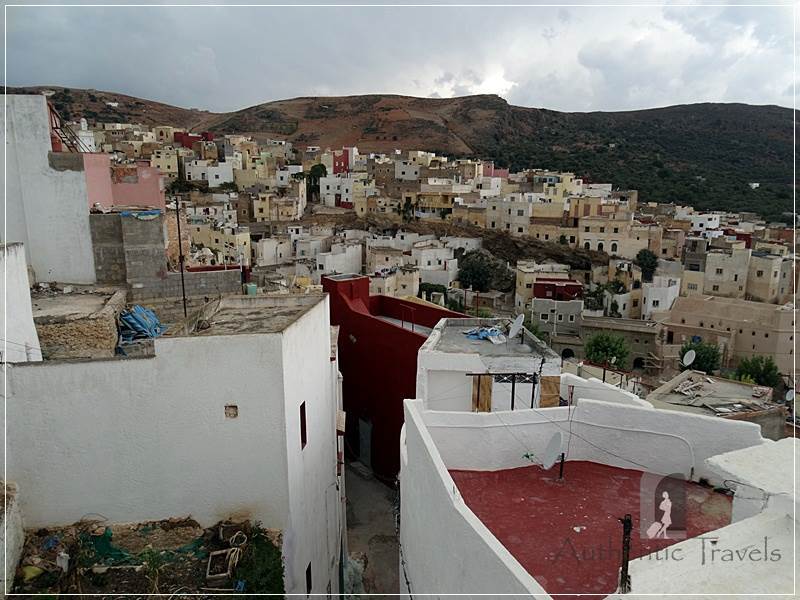Dar Kamal Chaoui: Bhalil village as seen from the rooftop terrace of the house