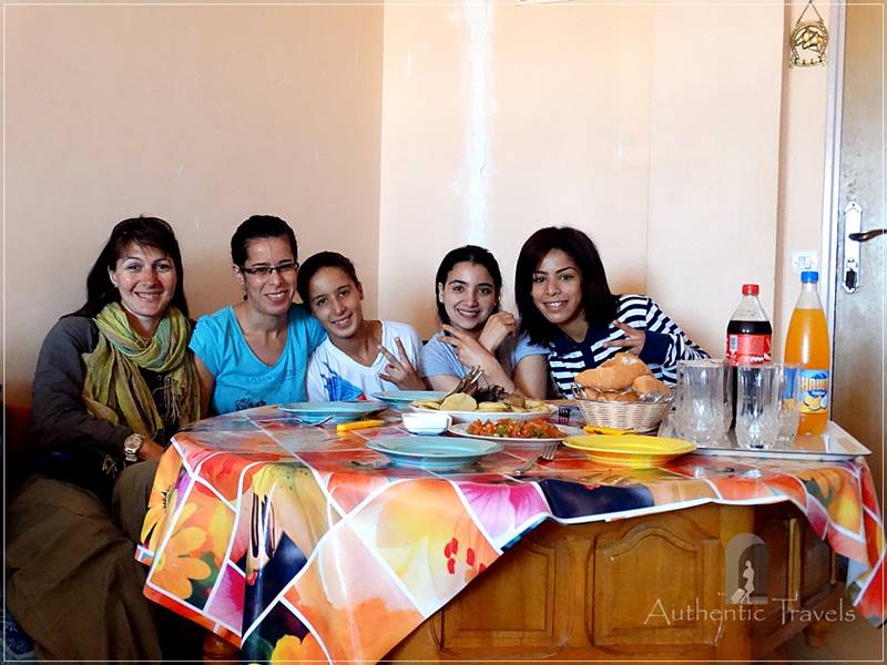 Marrakesh: lunch with Naima's family
