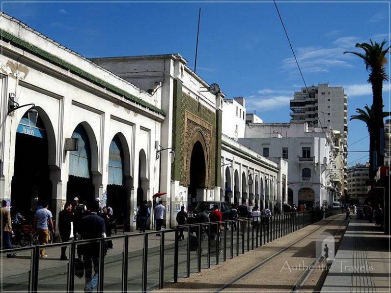 Casablanca: Marche Central in Ville Nouvelle