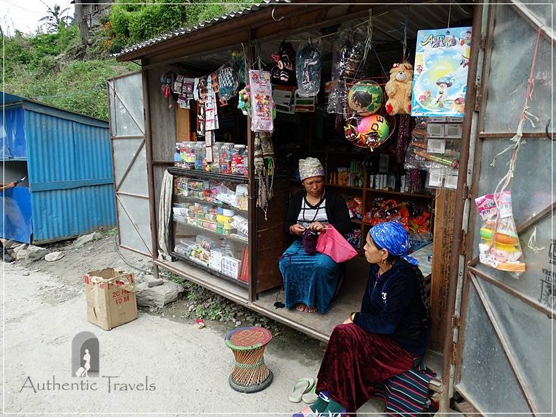 Tamang Heritage Trail - Day 1: Syabru Besi - a local shop on our way going up to Bahun Danda Pass