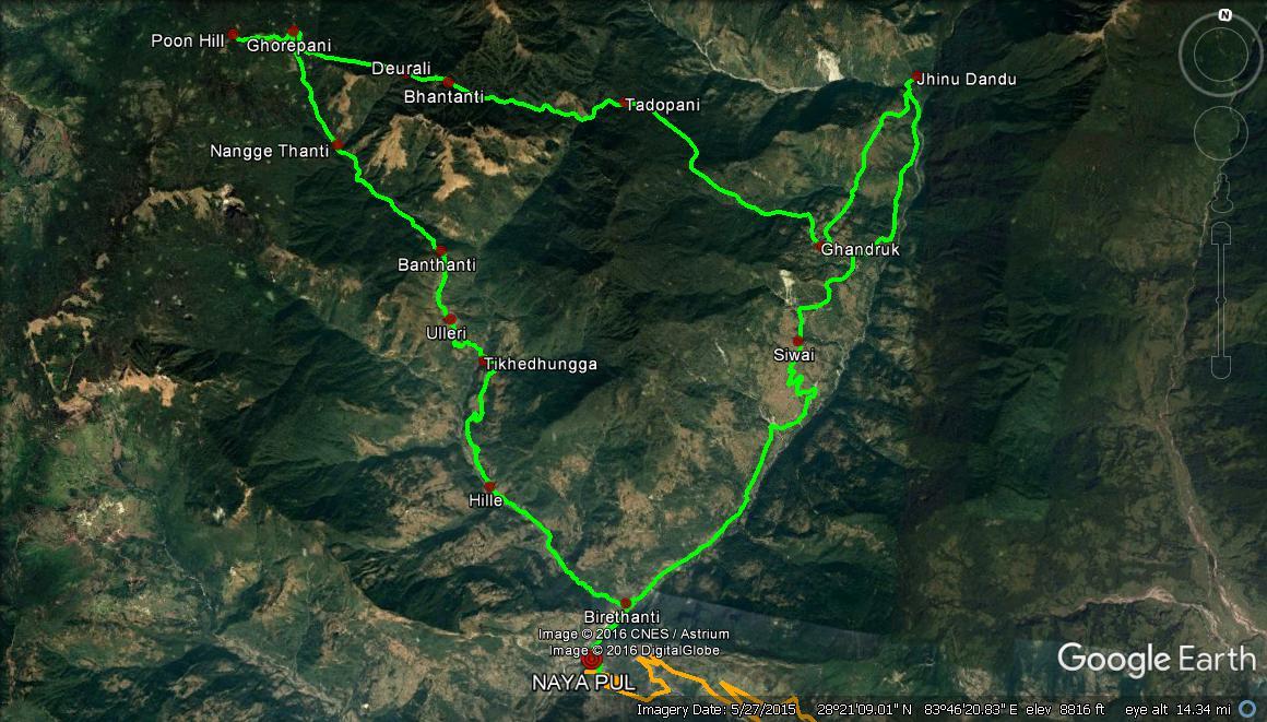 Nepal Travel Planning 2016 - Ghorepani Poon Hill Trek (5 days)