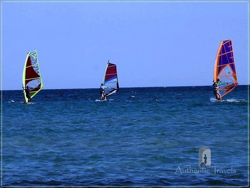 Lemnos Island: Keros Beach - the ideal place for windsurfing