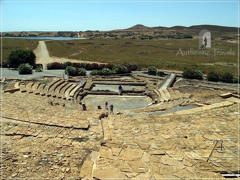Lemnos Island: The ancient theater of Hephaistia (with archaic, Hellenistic, and Roman period) 