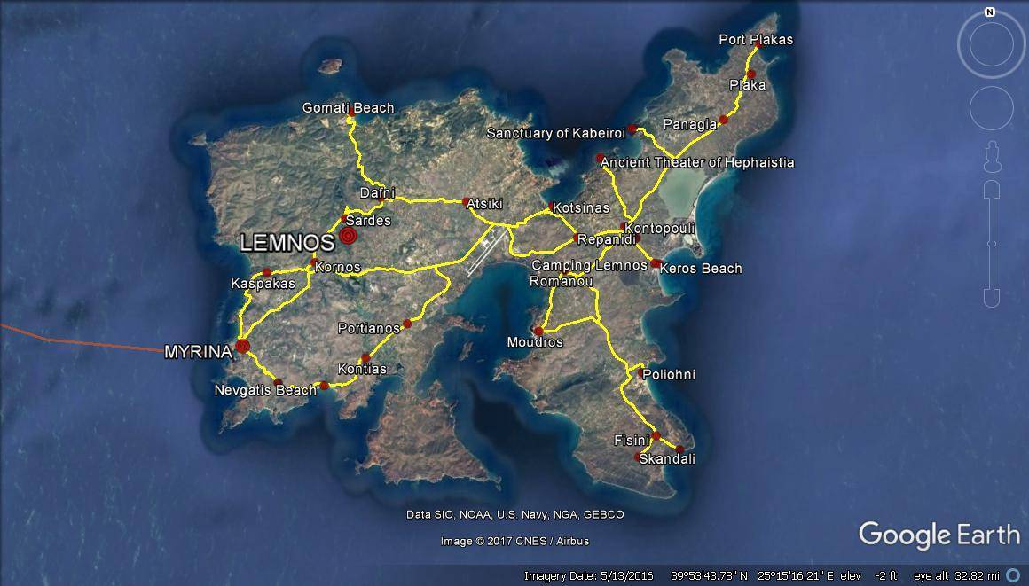 Greek Islands Travel Planning – Lemnos Island (5 days)