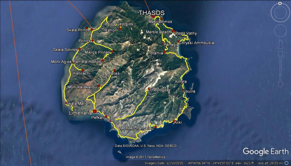 Greek Islands Travel Planning – Thassos Island (6 days)