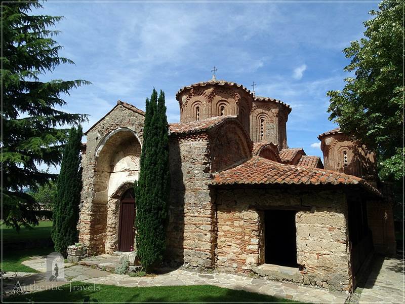 The church of Veljusa monastery, near Strumica
