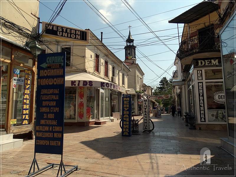 Prilep - the streets of the old bazaar