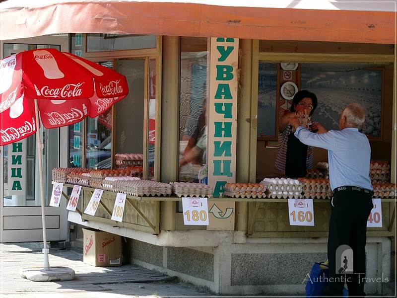 Prilep - a shop that sells only eggs