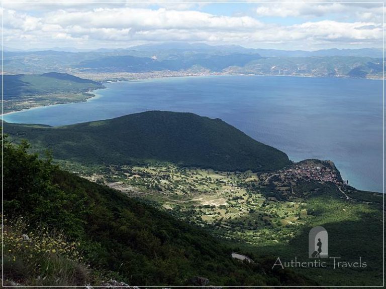Ohrid Lake - view from the Galicica Mountains