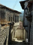 Berat Castle - typical alley in the old castle (still lived today)