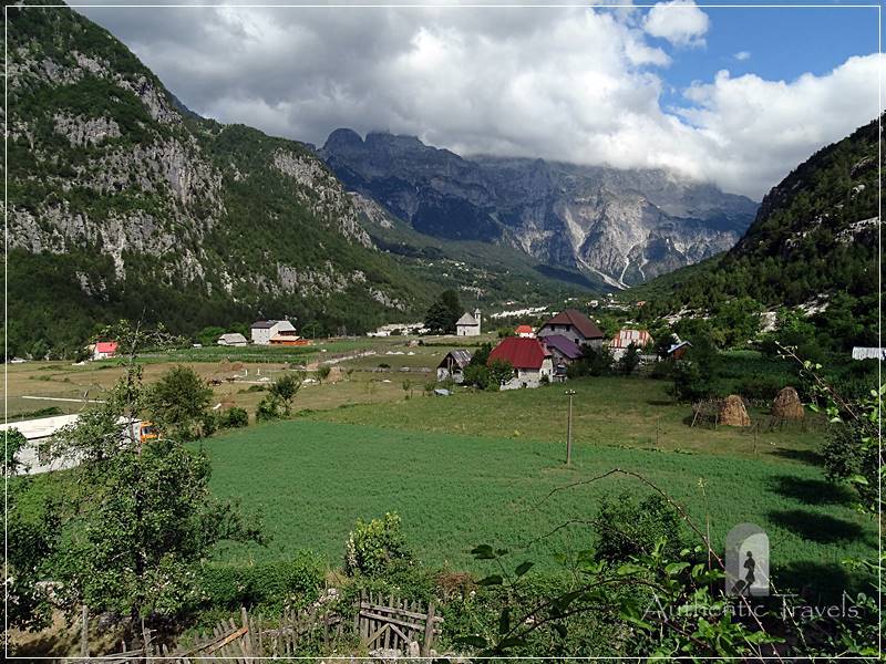 Qender Theth Village - in the middle of the Albanian Alps