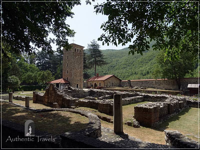 Near the Rugova Valley: Peja old town with the Patriarchate of Peć 