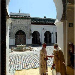 Fes old medina: Quaraouiyine Mosque and University - I was not allowed to enter