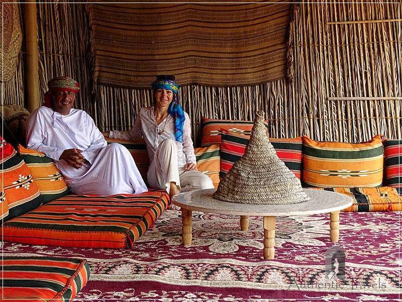Nomadic Desert Camp - with the owner Rashid al Mughairy